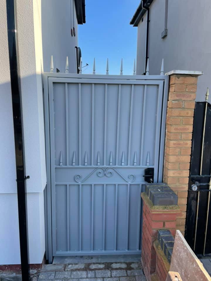 Grey Steel Door